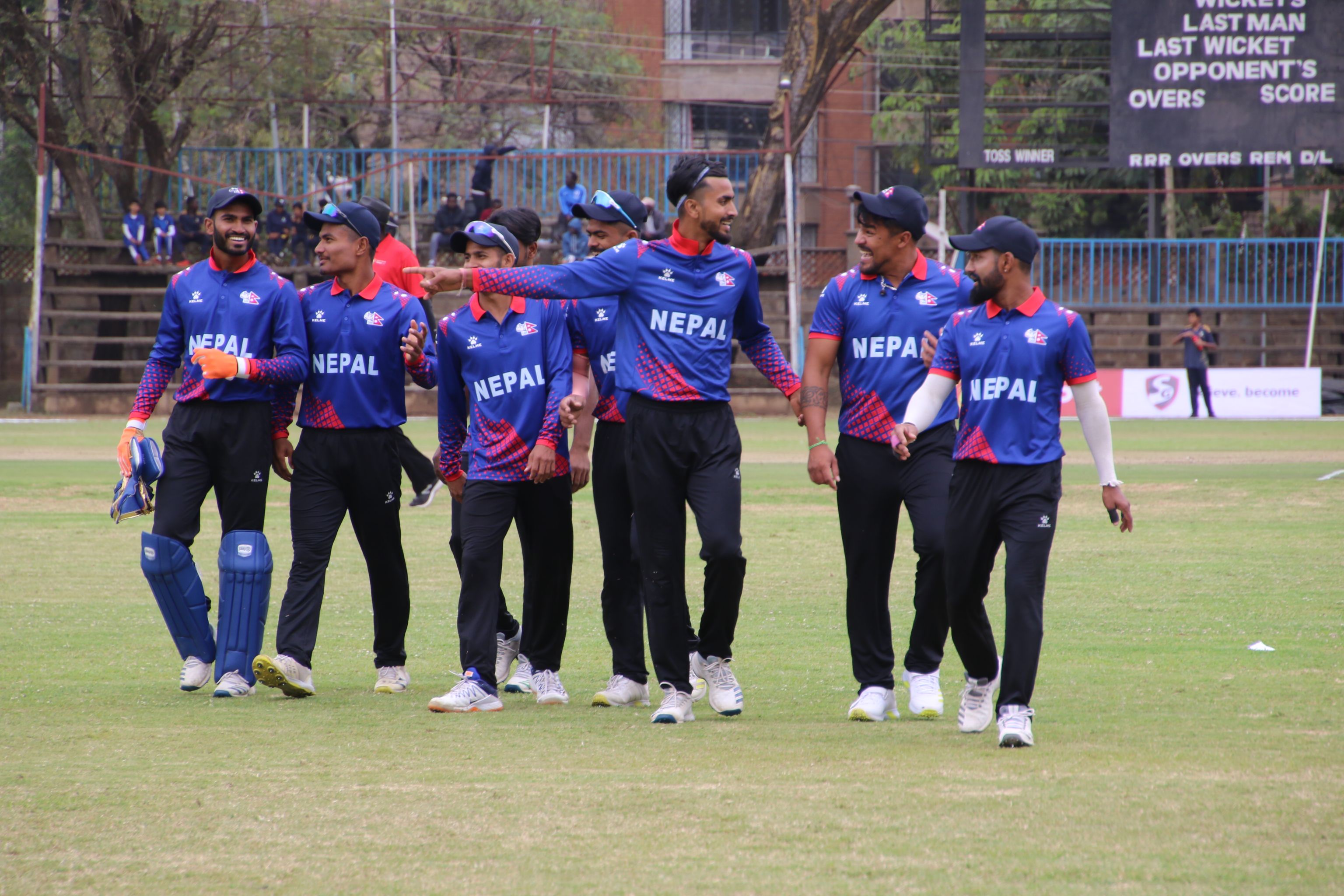 केन्याविरुद्ध नेपाल ५ विकेटले विजयी 